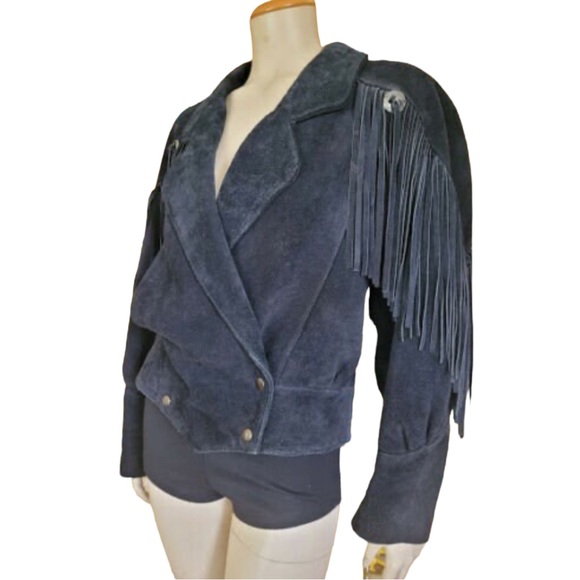 G4000 vintage genuine leather jacket - Picture 4 of 13